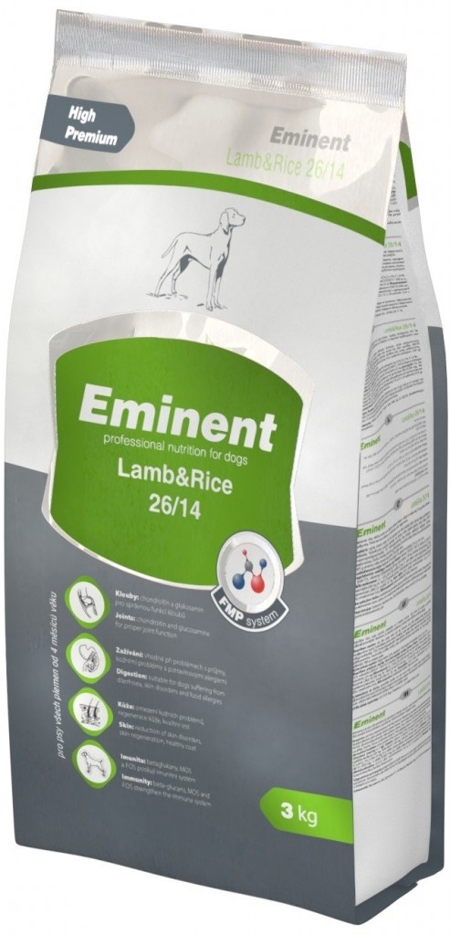 Obrázok Granule Eminent Dog Lamb Rice 3kg 37935