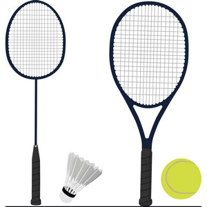 Tenis a badminton