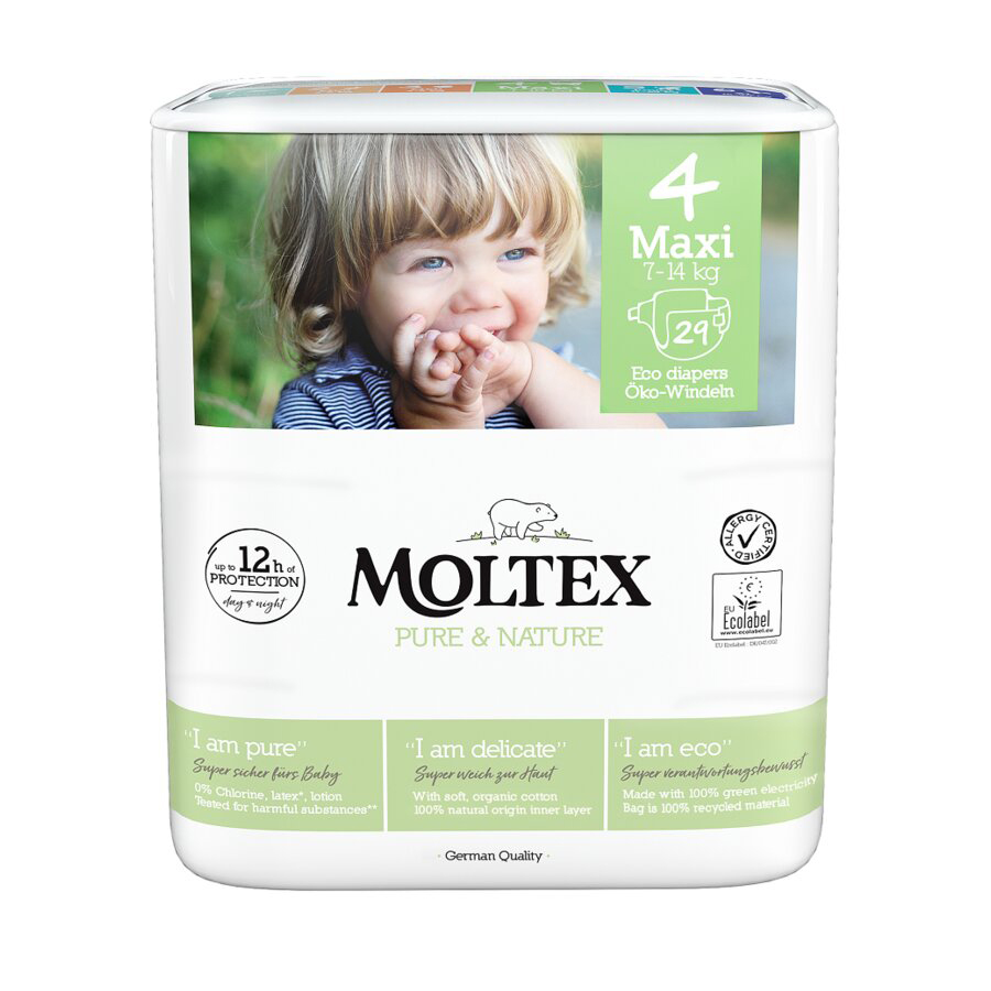 Obrázok MOLTEX Pure & Nature Maxi vel. 4 (29 ks) (4018639010068)