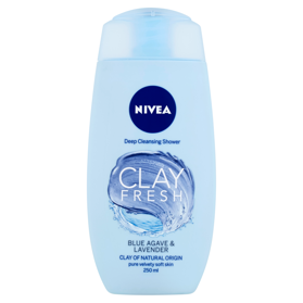 Obrázok Nivea Clay Fresh Blue Agave & Lavender sprchový gél s ílom  250 ml