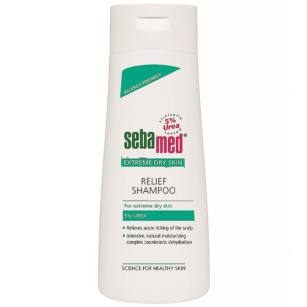 Obrázok Sebamed Extreme Dry Skin upokojujúci šampón pre veľmi suché vlasy 5% Urea 200 ml