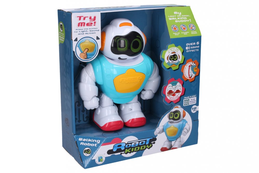 Obrázok WIKY Kiddy Robot chodiaci s efektmi 18m+