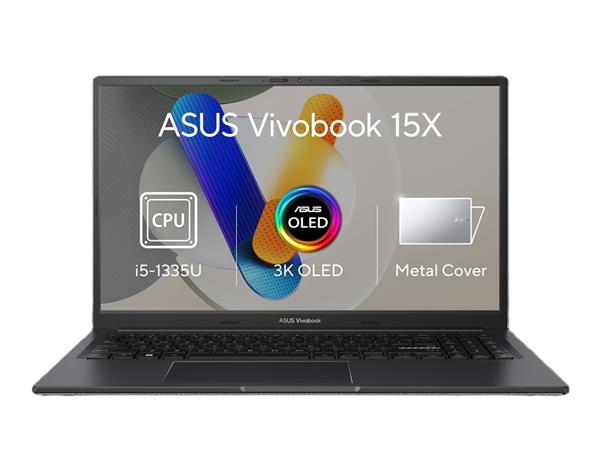 ASUS Vivobook15X K3504VA-OLED513W, i5-1335U, 15.6˝ 2880 x 1620 2.8K, UMA, 16GB, SSD 512GB, W11H