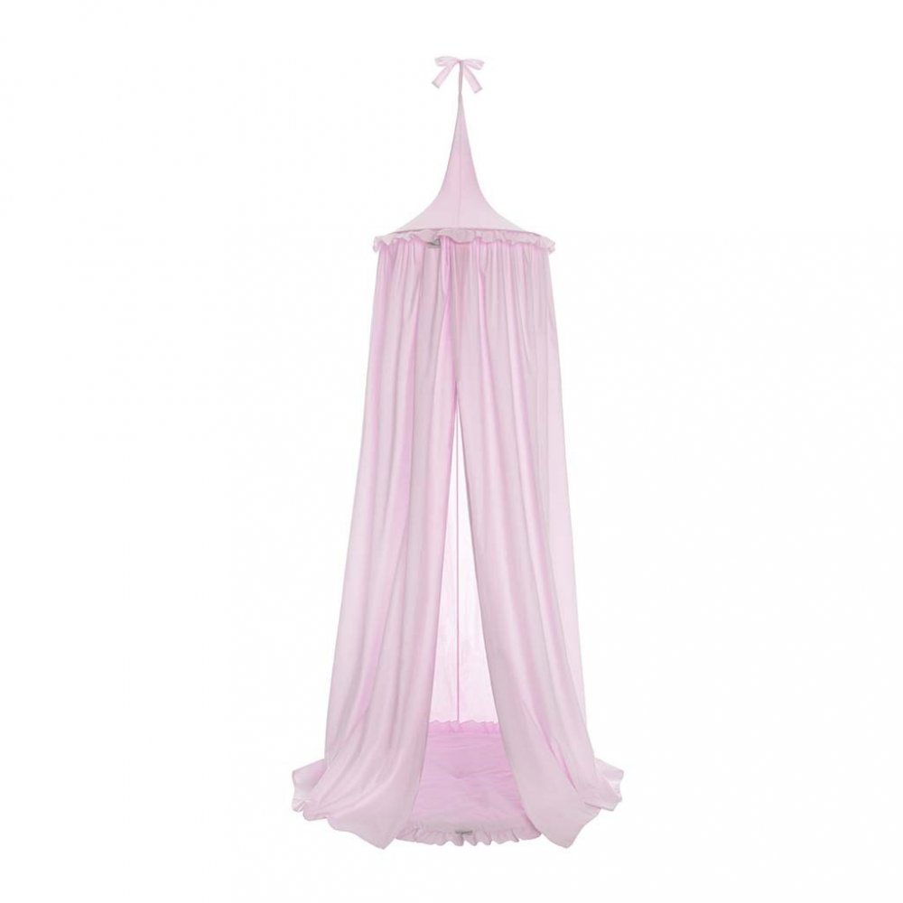 Závesný stropný luxusný baldachýn + podložka Belisima ružový