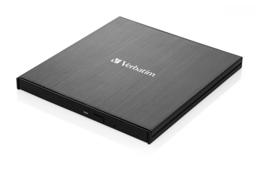 DVD/CD Externí Slimline vypalovačka, USB-C 3.2, černá, Verbatim