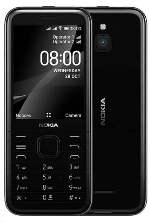 Obrázok Nokia 8000 4G (16LIOB01A09) čierny