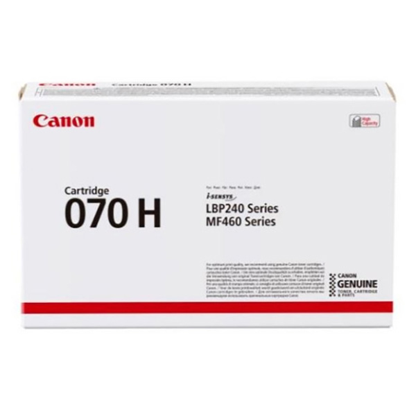 Canon originál toner 070 H BK, 5640C002, black, 10200str., high capacity