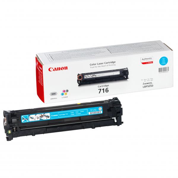 Canon originál toner 716 C, 1979B002, cyan, 1500str.