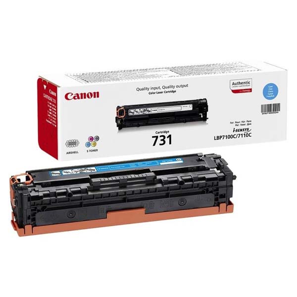 Canon originál toner 731 C, 6271B002, cyan, 1500str.