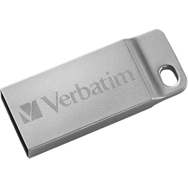 Obrázok Flashdisk Verbatim Metal Executive USB 2.0 Drive 16GB Stříbrný