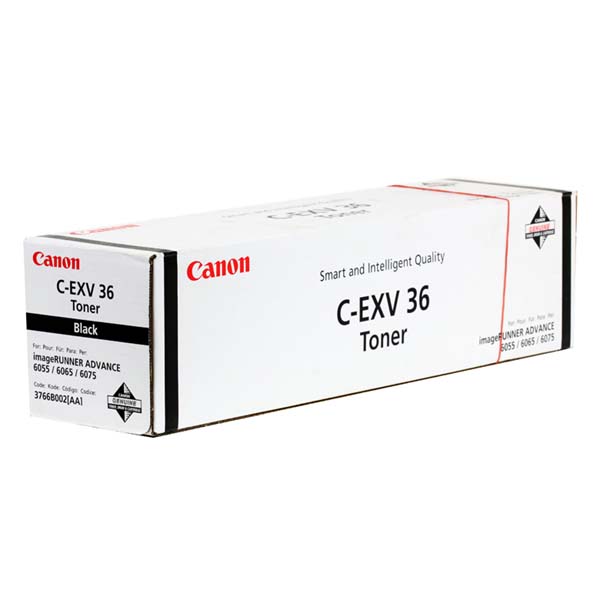 Canon originál toner C-EXV36 BK, 3766B002, black, 56000str.