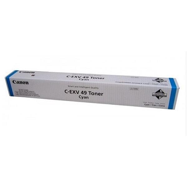 Obrázok Canon originál toner CEXV49, cyan, 19000str., 8525b002, Canon iR ADV C3320,3325,3330