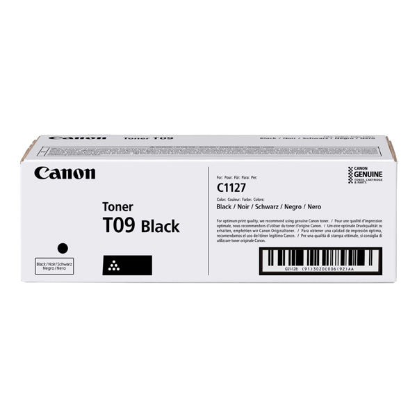 Canon originál toner T09 BK, 3020C006, black, 7600str.