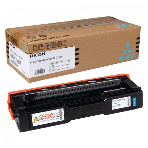 Ricoh originál toner 408341, cyan, 6300str., high capacity