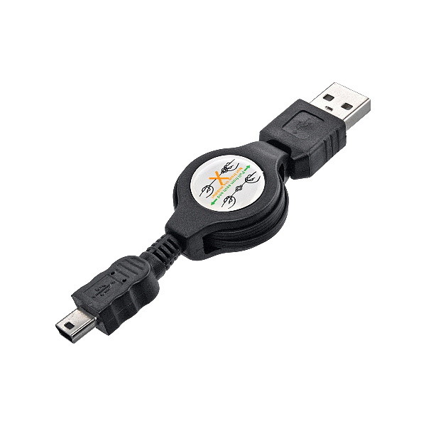 Obrázok Nabíjací kábel USB /mini USB vyťahovací