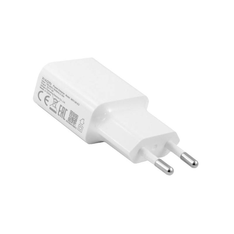 Obrázok Xiaomi MDY-08-EO USB Cestovní Dobíječ White (Bulk)