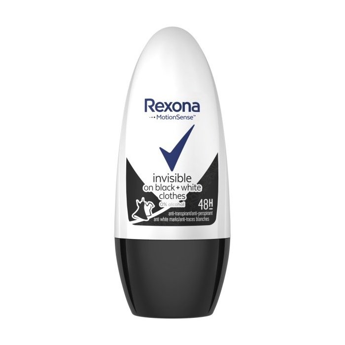 REXONA INVISIBLE BLACK + WHITE 50ML