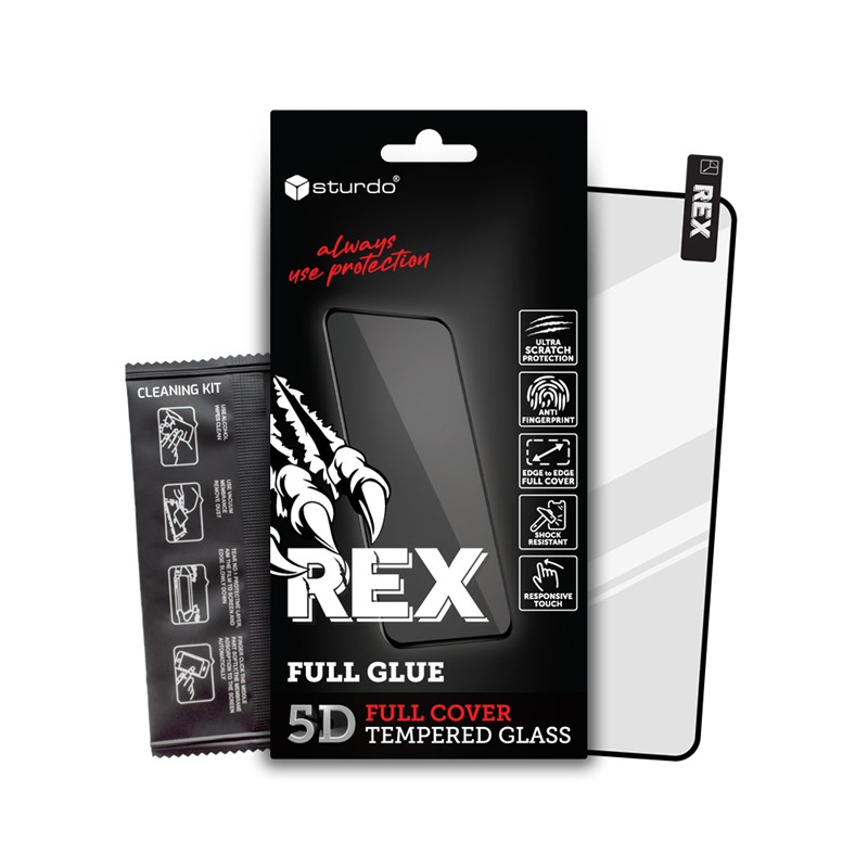 STURDO FMO-1661-IPH-14PMX IPHONE 14 PRO MAX CIERNE 5D STURDO REX FULL GLUE