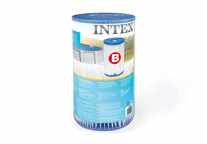 INTEX FILTER CARTRIDGE B, KARTUSOVY, BAZENOVY, 14 X 25 CM /29005/