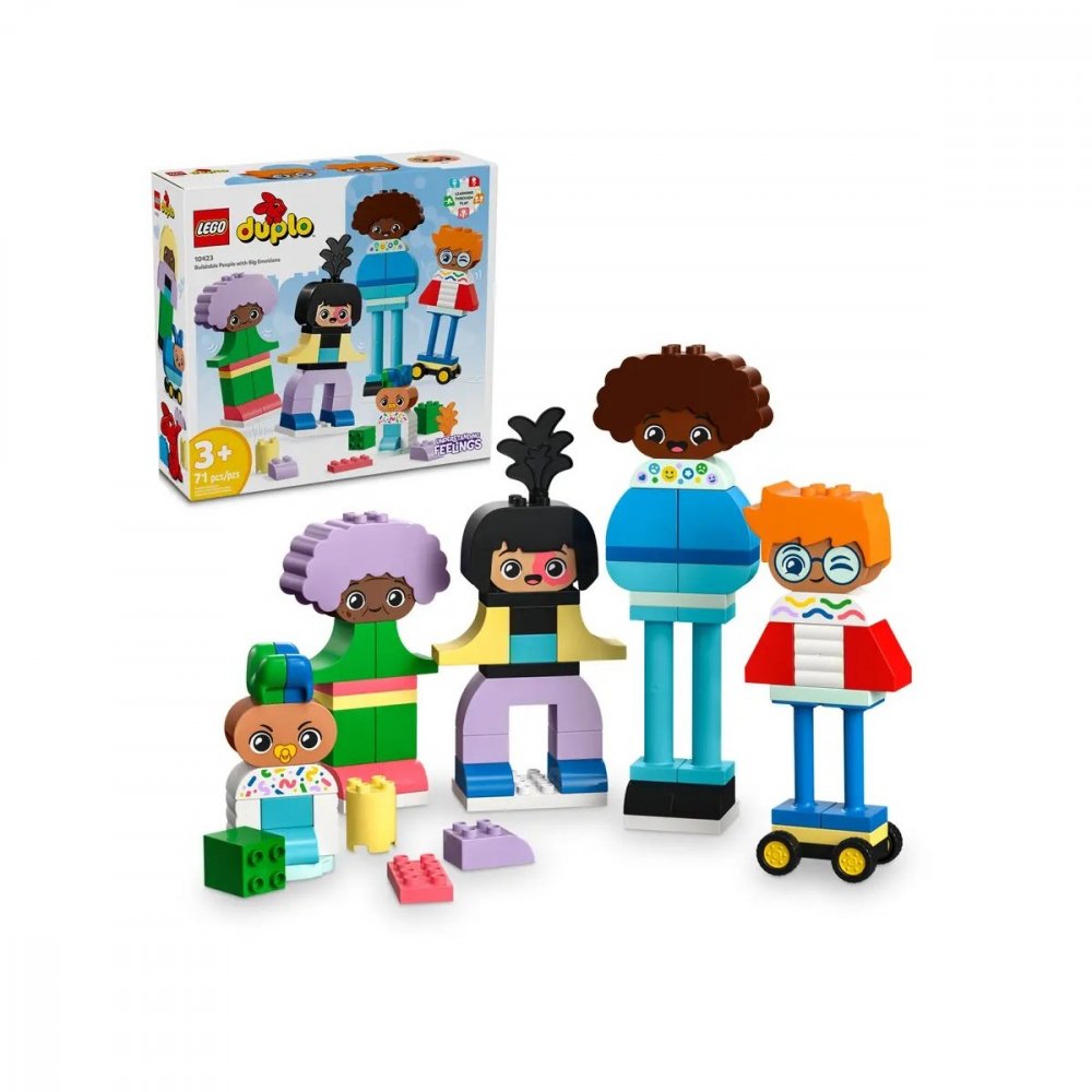 LEGO DUPLO ZOSTAVITELNI LUDIA S VELKYMI EMOCIAMI /10423/