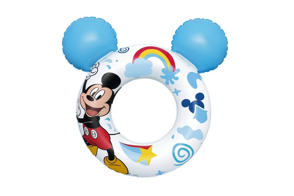 BESTWAY NAFUKOVACI KRUH - DISNEY JUNIOR: MICKEY A PRIATELIA, 74 X 76 CM /9102K/