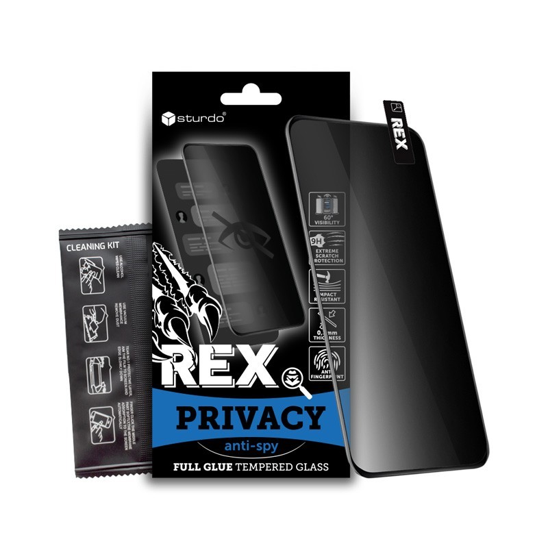 Obrázok Sturdo Rex Privacy ochranné sklo Samsung Galaxy A33 5G, Full Glue