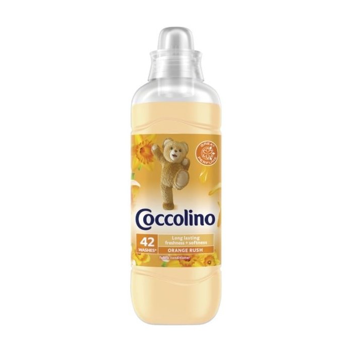 COCCOLINO SOFTENER CONCENTRATE 42 SC 1,05 L ORANGE RUSH