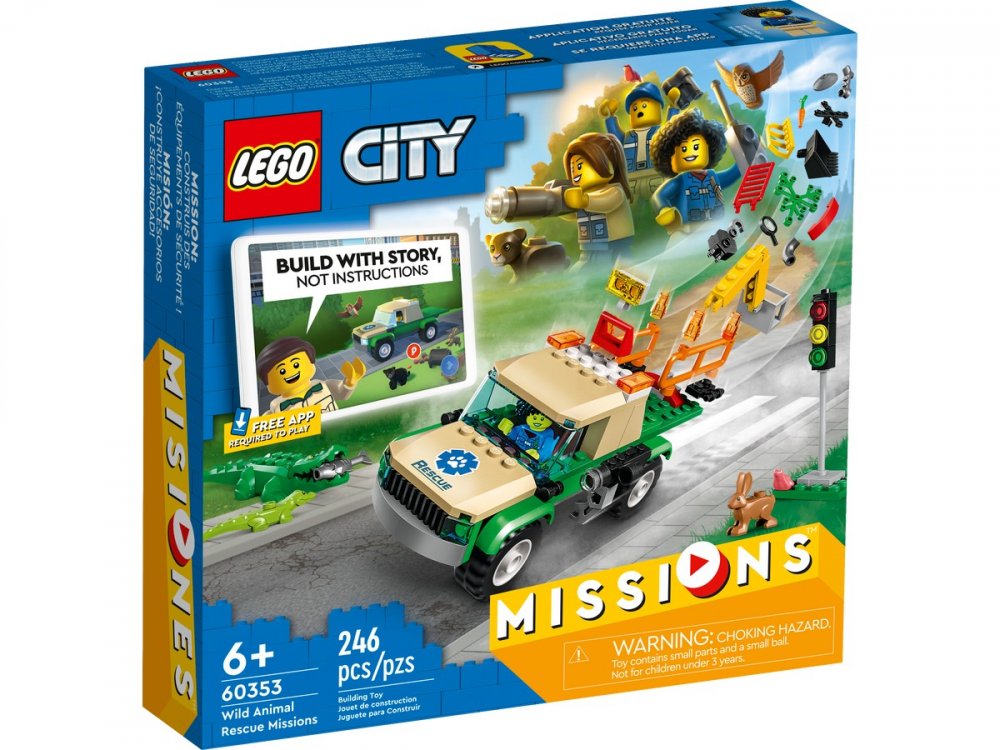 LEGO CITY ZACHRANNA MISIA V DIVOCINE /60353/