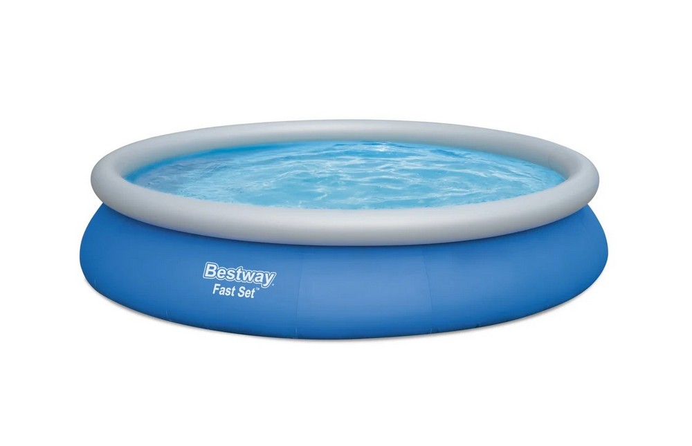 BESTWAY NADZEMNY BAZEN KRUHOVY FAST SET, KARTUSOVA FILTRACIA, PRIEMER 4,57 M, VYSKA 84CM /57313/