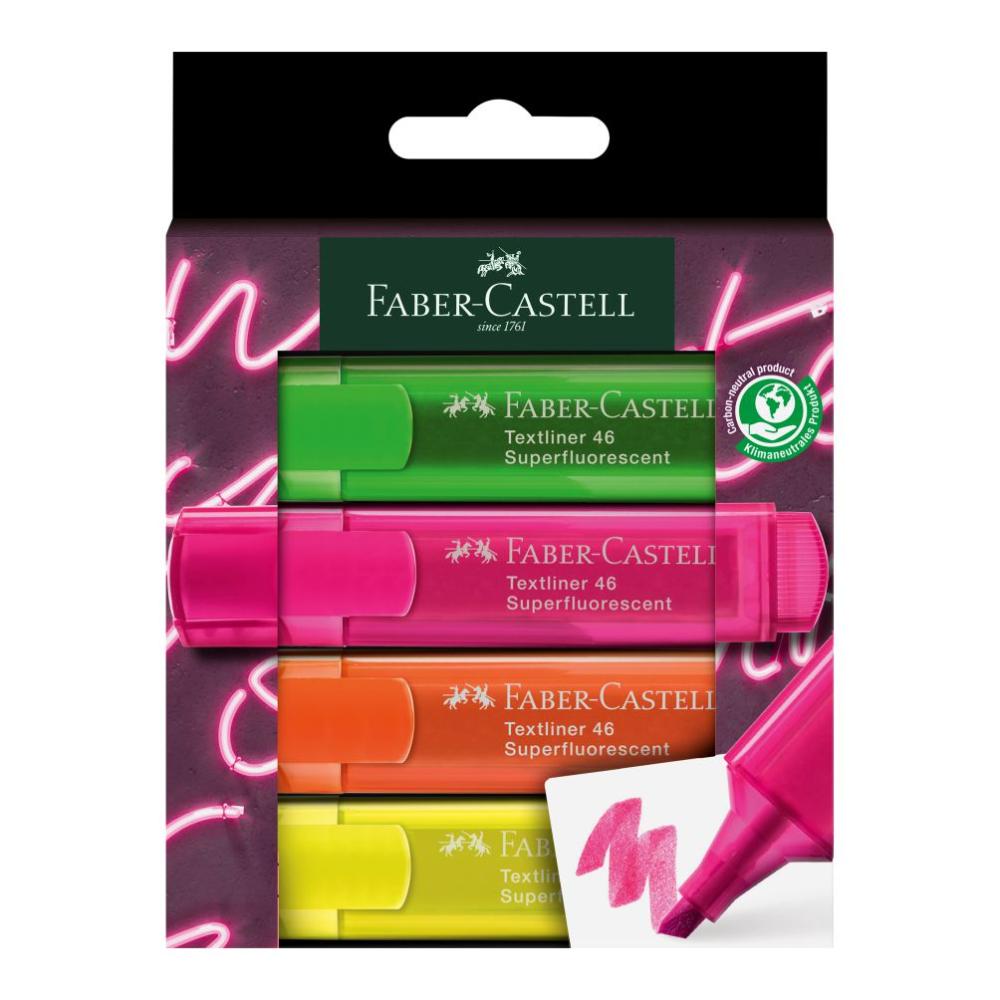 FABER-CASTELL ZVYRAZNOVAC SUPERFLUO 1546/4 SET GENZ 254600