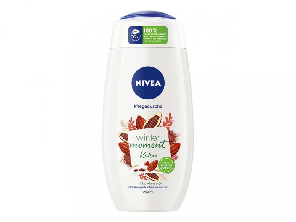 NIVEA SHOWER GEL 250ML WINTER MOMENT KAKAO