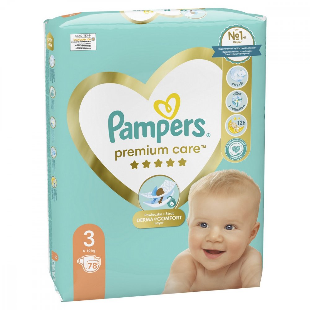 PAMPERS PREMIUM JP S3 78KS (6-10KG)