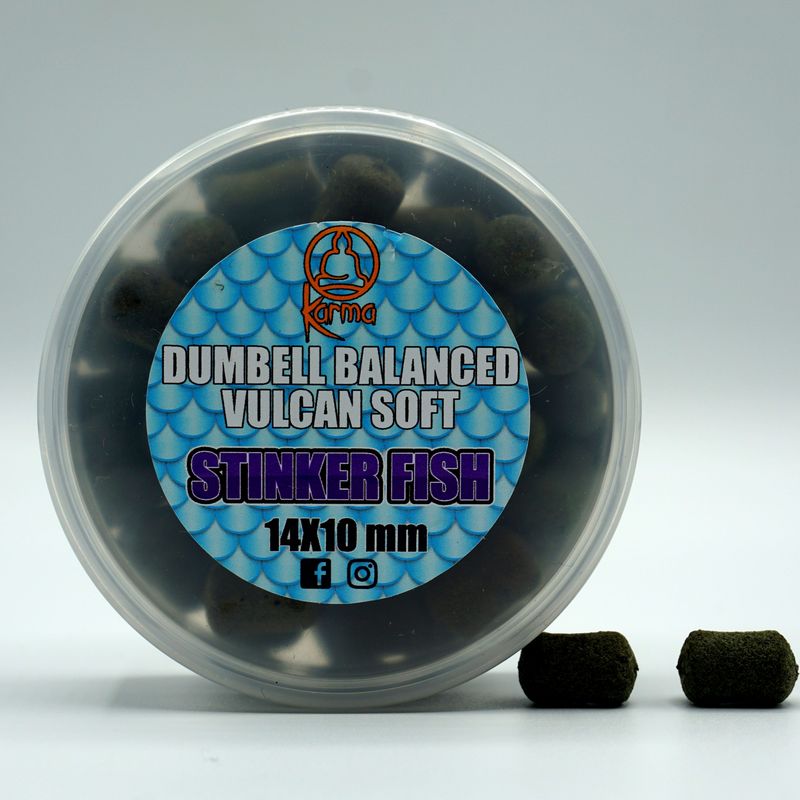 KARMA BAIT DUMBELL VULCAN SOFT BALANCED STINKER FISH 8X10 MM - 25 G