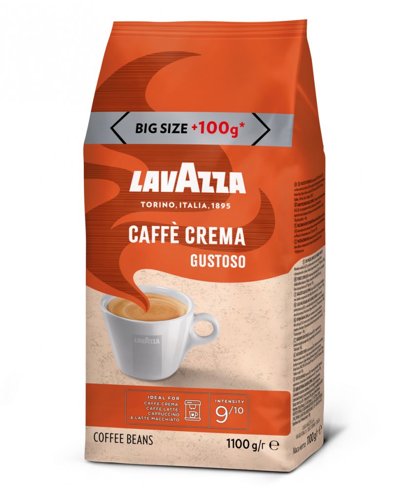 LAVAZZA CREMA GUSTOSO 1 KG + 100G GRATIS