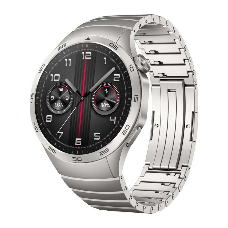 HUAWEI WATCH GT 4 46MM ELITE STRIEBORNA NEREZOVA OCEL S NEREZOVYM REMIENKOM 55020BGU