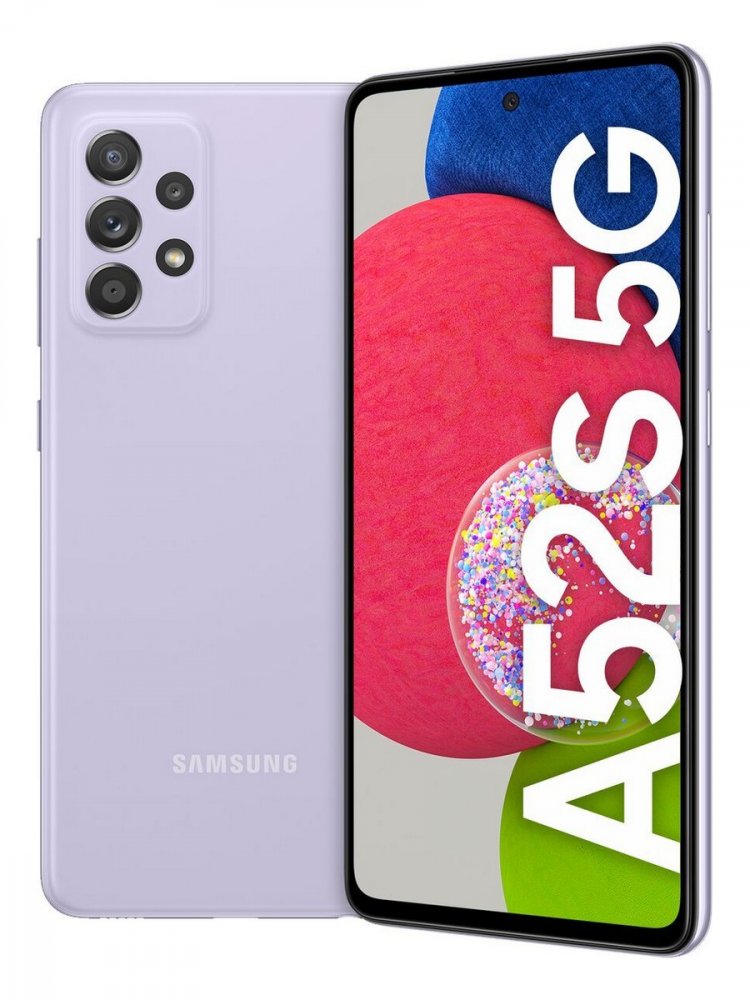 Obrázok Samsung Galaxy A52s 5G 6GB/128GB A528 Dual SIM, Fialová - SK distribúcia