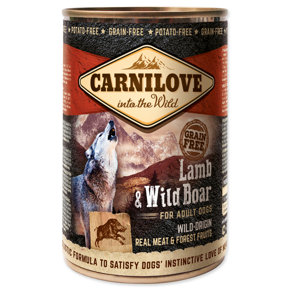 Obrázok Carnilove wild meat lamb & wild boar 400 g (8595602529315)