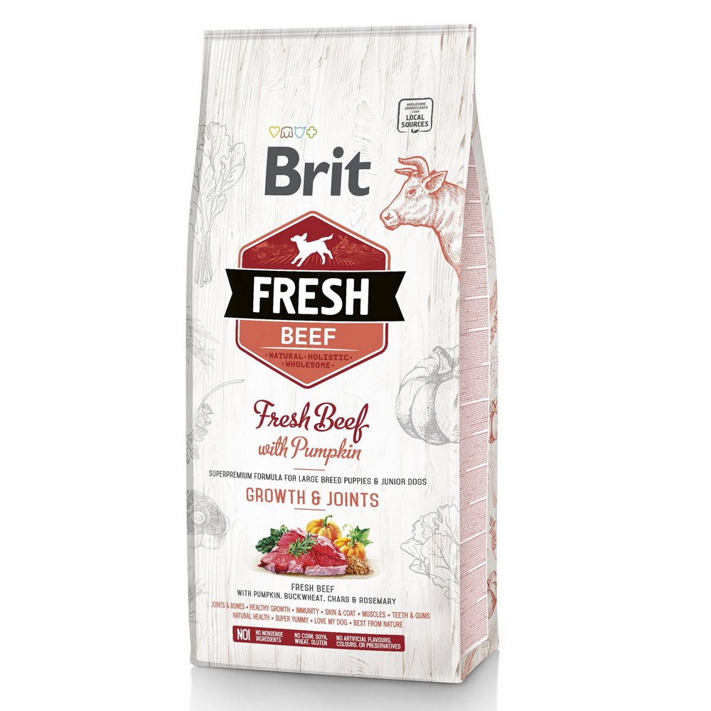 Obrázok Brit Dog Fresh Beef & Pumpkin Puppy Large 12kg