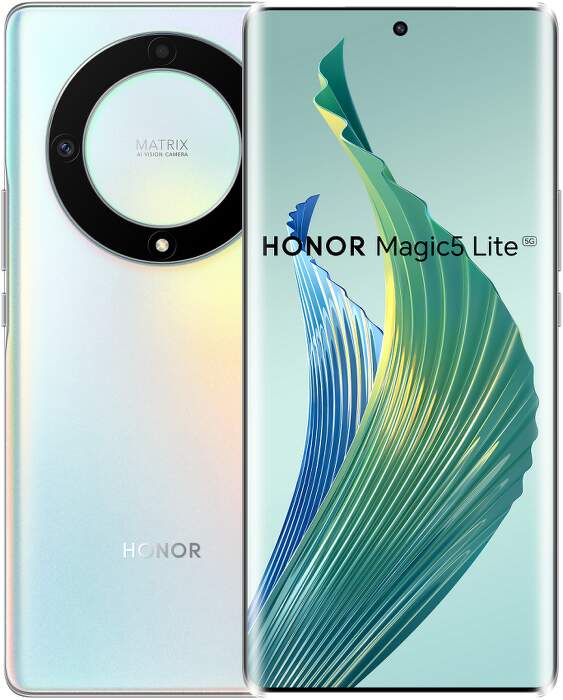 Obrázok HONOR Magic5 Lite 5G (5109AMAE) strieborný