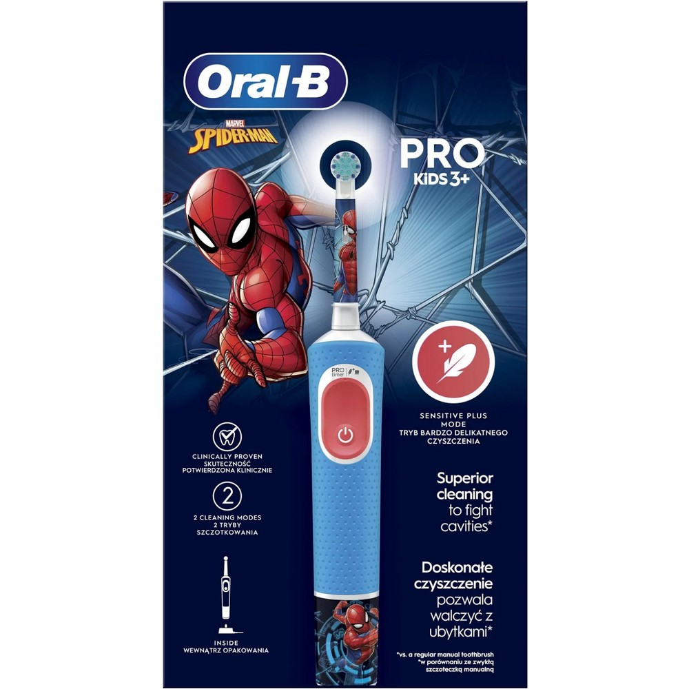 ORAL-B CEUAIL D103.413.2K SPIDERMAN