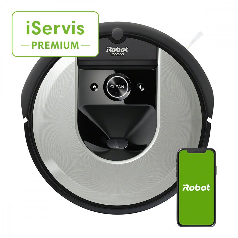 Robotický vysavač iRobot Roomba Combo i5 Woven Neutral (RECENZE)