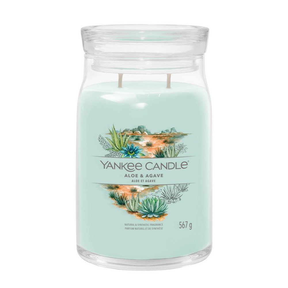 YANKEE CANDLE 1749343E SIG SVIECKA VELKA ALOE & AGAVE