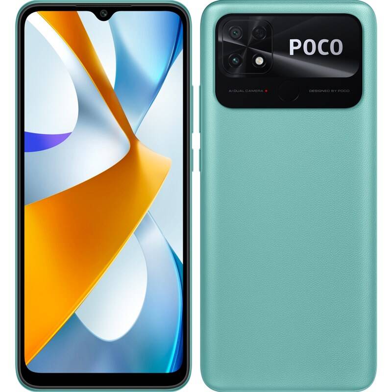 Obrázok Poco C40 3GB/32GB - Coral Green (38666)