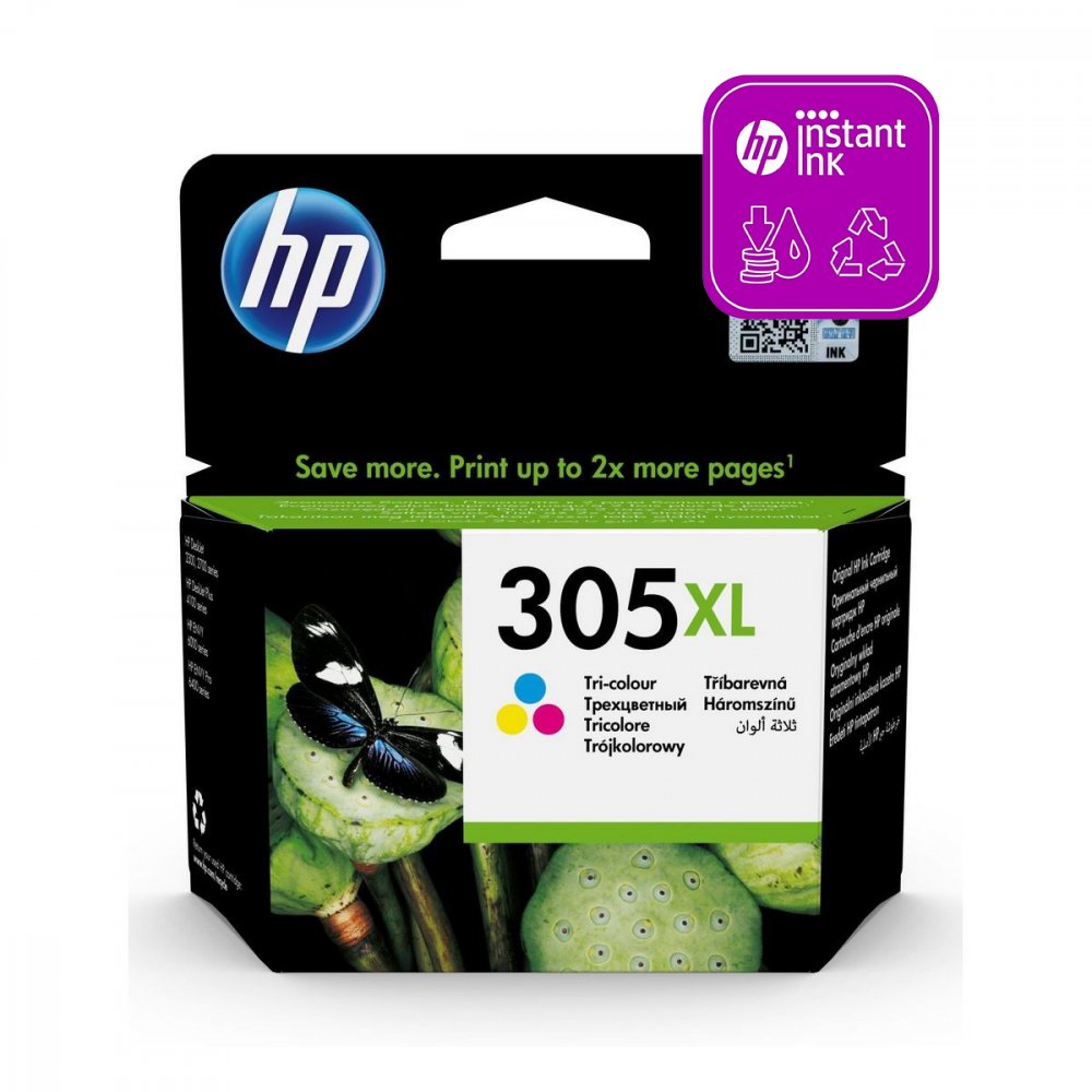 HP ORIGINAL INK 3YM63AE, HP 305XL,TRI-COLOUR