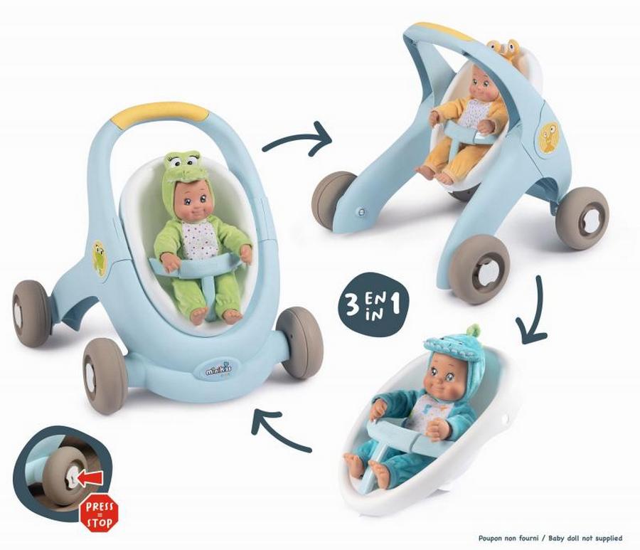 Obrázok   Minikiss Baby Walker 3v1 krokodíl