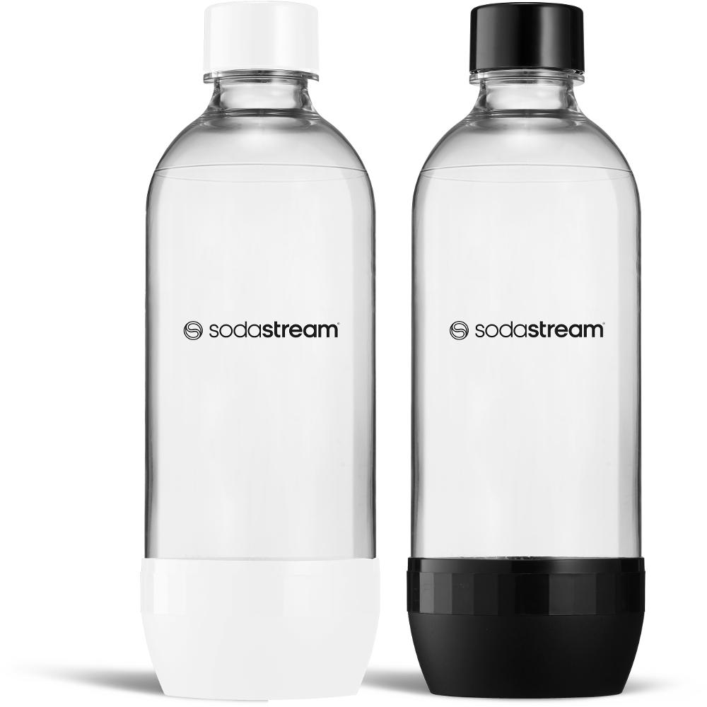 SODASTREAM FLASA JET 2X1L BLACK/WHITE DW-SAFE SODAS