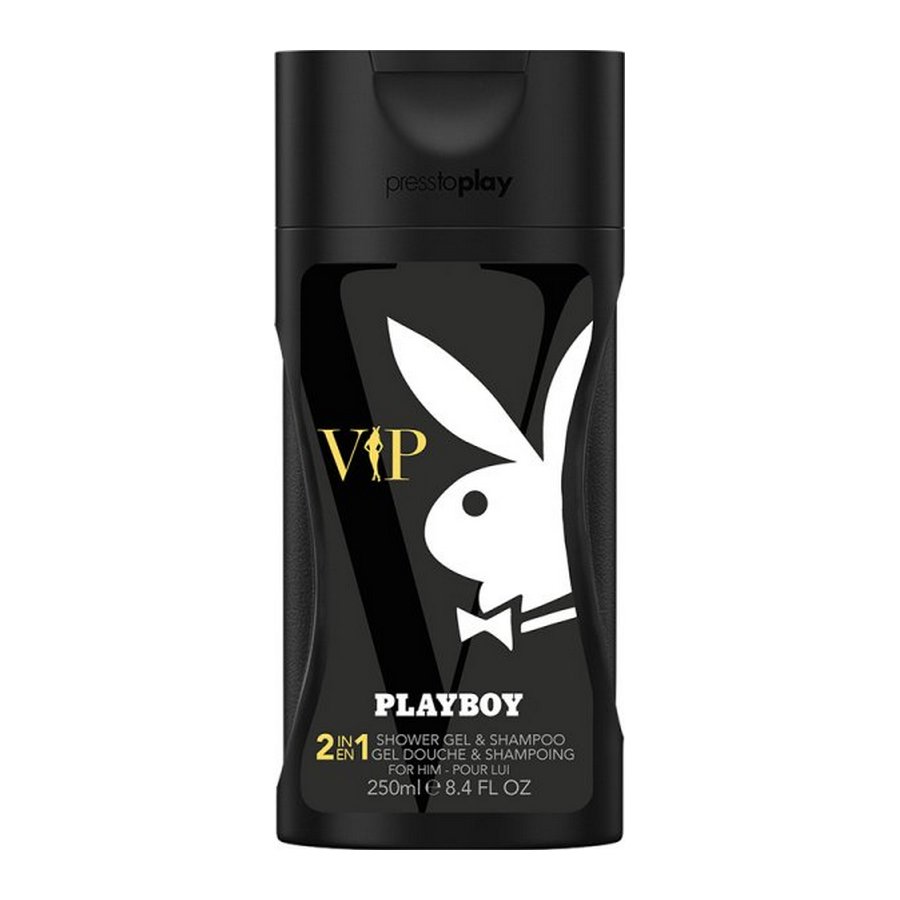 PLAYBOY SHOWER GEL AND SHAMPOO MEN 250 ML VIP