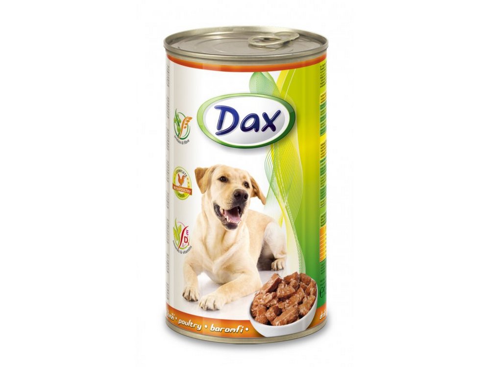 DAX KONZERVA PRE PSY HYDINA 1240G