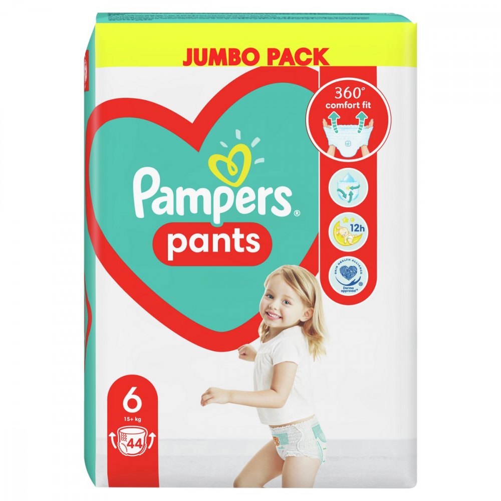 PAMPERS PANTS JP S6 44KS (15+KG)