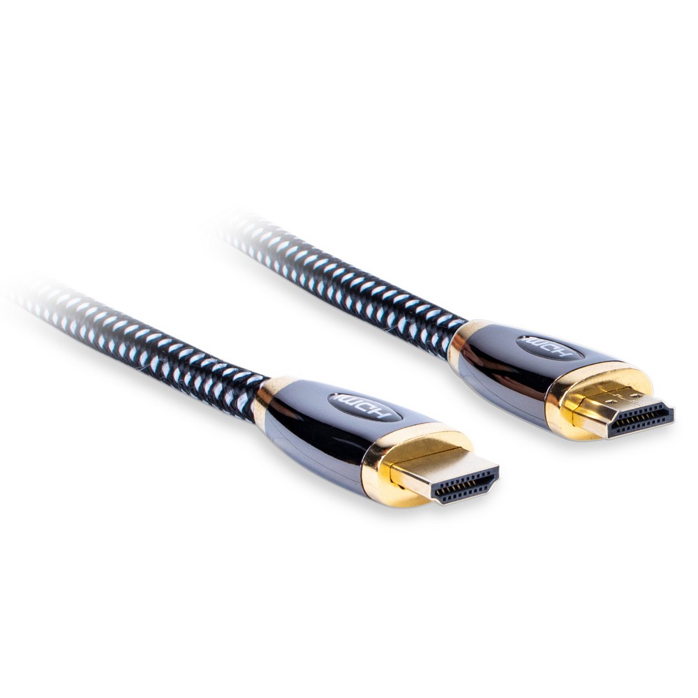 Obrázok AQ HDMI/HDMI, 4K/UHD, 1,5m (xpv10015) čierny